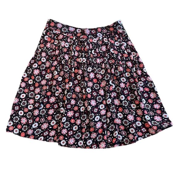 Kate Spade Floral Pleated Mini Skirt - Picture 2 of 6